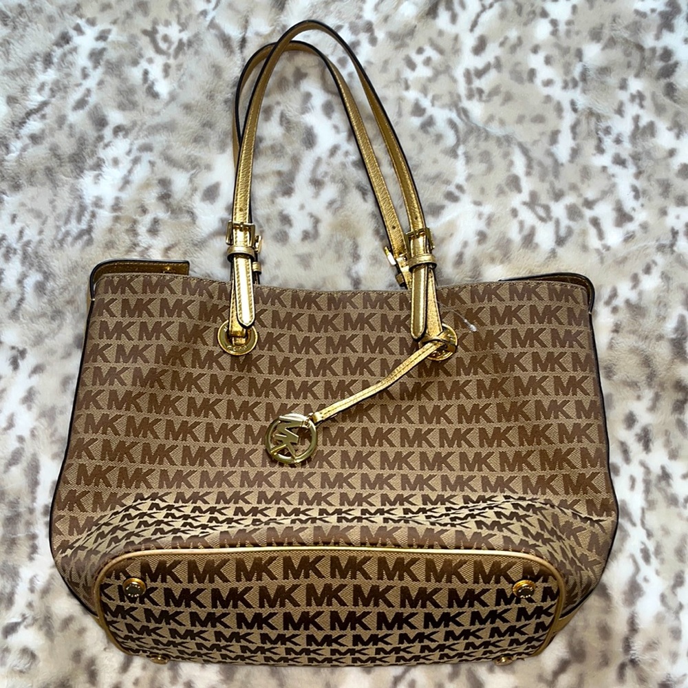 Michael Kors Monogram Tote Bag